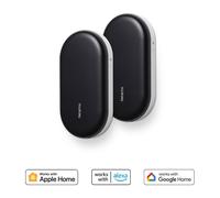 Netatmo Smart AC Controller - Termostato Inteligente para Aire Acondicionado, Negro/Blanco, Inalámbrico, 2 Piezas