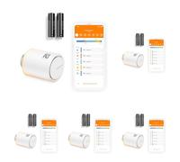 Netatmo Valvulas Termostaticas WiFi Inteligente, Control Remoto, Ahorro de Energía, Módulo Adicional para el Termostato Intelligente y para el Paquete para Calefacción Colectiva, Nav -AMZ