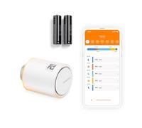 Netatmo Valvulas Termostaticas WiFi Inteligente, Control Remoto, Ahorro de Energía, Módulo Adicional para el Termostato Intelligente y para el Paquete para Calefacción Colectiva, Nav -AMZ