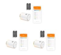 Netatmo Valvulas Termostaticas WiFi Inteligente, Control Remoto, Ahorro de Energía, Módulo Adicional para el Termostato Intelligente y para el Paquete para Calefacción Colectiva, Nav -AMZ