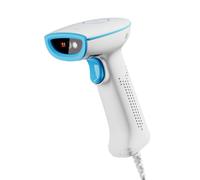 NetumScan Lector de Código de Barras 2D USB con Cable de Mano Escáner QR | Sensor CMOS 1280, Vibración, Empuñadura Antideslizante TPU, para Almacén Retail Industria Fábrica, QR 1D 2D HS1200