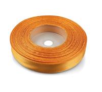 Netuno 1 rollo cinta raso naranja 12 mm x 32 m cinta tela decorativa regalo manualidades boda cumpleaños bautizo envoltorios scrapbooking tarjetas navidad proyectos DI