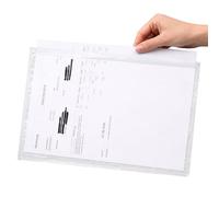 Netuno 1000 largos sobres portadocumentos C4 260x325mm bolsas transparentes de envío autoadhesivos plástico para albaranes de entrega carteras cerradas transporte factura embalaje etiqueta cajas