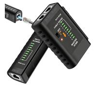 Network Cable Tester - Detector de señal de continuidad de cables | Multifunctional Cable Tester, Wire Continuity Detection, Signal Testing Tool, Ethernet Network Diagnostic Device