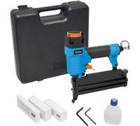 NEU Güde 40221: Set combinado de herramientas neumáticas que incluye: grapadora, clavadora y grapadora