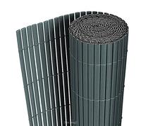 [neu.haus] Cañizo Jardin Ocultacion Hidden Cañizo PVC Estera Ligera Protector contra el Viento Pantalla de Privacidad Balcón Terraza Resistente a la Intemperie 200 x 300 cm - Gris