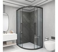 [neu.haus] Decorativo Conjunto de 4 Paneles de Pared Bladel Revestimiento de Paredes para Ducha Baño Cocina Salón Resistente a la Humedad de PVC Grosor 3 mm 120x60cm - Grey Stone
