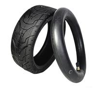 Neumático para scooter eléctrico de 10 pulgadas, tubo interior 70/50-6. Reemplazo de neumático exterior resistente al desgaste negro con patrón de agarre rueda para Mini para Dualtron (neumático