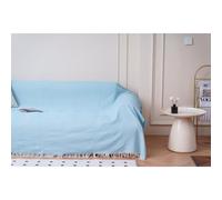 NEW & Almeritex 2000 Colcha Multiusos Sofa, Manta Foulard, Plaid para Cama, Cubresofa Cubrecama Mix sky blue 230*260