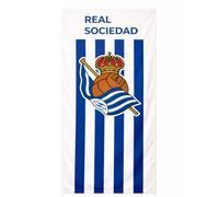 New Import Toalla de la Real Sociedad Rizo de algodón 150x75cm