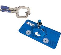 New Kreg Tool Company - Plantilla de bisagra oculta Kreg KHI-Hinge y abrazadera frontal Kreg KHC-Premium