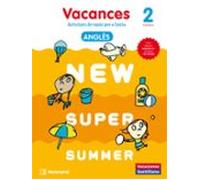 new super summer vacances anglès 2º primaria sb+cd catalan