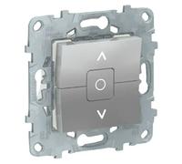 New Unica Interruptores para persianas (Aluminio, Montaje en la pared)