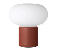 New Works Lámpara de mesa portátil Karl-Johan Earth red