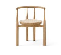 New Works Silla con reposabrazos Bukowski Roble aceitado-ratán