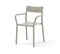 New Works Silla con reposabrazos May Armchair Outdoor Light Grey