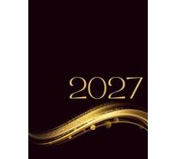NEW YEAR PREMIUM Calendar. 500-Page Organiser. Full 365 Days. Stay organized, inspired, and in control. Elegant Daily Planner for Women. Daily, ... with White Paper. Beautiful Dark-Gold Cover.
