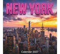 New York Calendar 2027: Monthly Planner with Writing Space