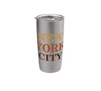 New York City Outfit, I Love New York shirt, New York City Vaso térmico de acero inoxidable de doble pared
