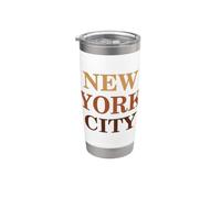 New York City Outfit, I Love New York shirt, New York City Vaso térmico de acero inoxidable de doble pared