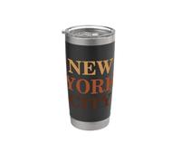 New York City Outfit, I Love New York shirt, New York City Vaso térmico de acero inoxidable de doble pared