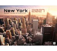 GP-Fever Calendario de pared New York – La ciudad que nunca duerme 2027 – DIN A2 (60 x 42 cm)