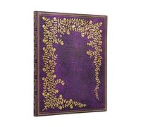 Paperblanks Cuaderno New York Rose (Gilded Age) – Tapa blanda, rayado ultra, cierre elástico
