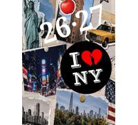 New York Themed 26 27 Academic Planner: For Teacher A4 Page Per Day