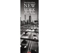 New York XXL Kalender 2027: Reise-Kalender mit 12 atemberaubenden Fotografien gigantischer Häuserschluchten und Wolkenkratzer. Langer Wandkalender 2027 XXL. 34 x 98 cm Hochformat