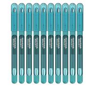 Newell Brands Paper Mate InkJoy - Juego de 10 bolígrafos de tinta de gel con tapa, varios colores, 0,7 mm, punta media, color verde azulado