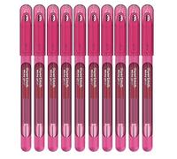 Newell Brands Paper Mate InkJoy - Juego de 10 bolígrafos de tinta de gel con tapa, varios colores, 0,7 mm, punta media, para adultos, color rosa