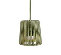 newgarden - CONTA MINI HANG Lámpara Colgante Portátil LED Decorativa con Mando a Distancia y Batería Recargable por USB. Decoración para Interior y Exterior (Verde)