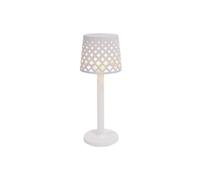 Newgarden–Lámpara de mesa GRETITA TABLE inalámbrica a pilas interior/exterior luz cálida ø11,7x31 cm