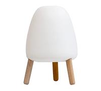 newgarden - Lámpara de Mesa LED Portátil con Batería USB Recargable. Luz Cálida, Altura de 20 cm y Resistencia IP43. Control Táctil y Hasta 20 Horas de Uso. Hecha en España