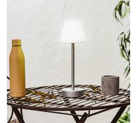 Newgarden Lola Slim lámpara mesa LED batería, gris