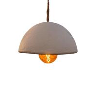 newgarden LUNA Lámpara Colgante Sin Cables - Lámpara Colgante Recargable Con Bombilla LED Portátil Imantada, Luz Regulable Con Mando, Para Interior Y Exterior Protegido, Terraza O Jardín (Blanco)