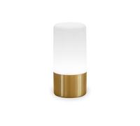 Newgarden Lámpara de mesa MAIA portátil sin cables batería recargable por USB con imán Brass