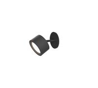 Newgarden ROLL Foco LED Orientable Sin Cables para Pared o Techo con Aplique de Imán y Luz con Batería Recargable para Interior (Negro, Roll 8)