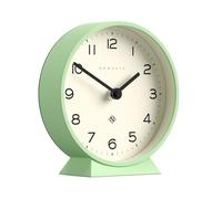 NEWGATE® M Reloj de Escritorio Mantel Echo | Diseño Moderno de Redondo | Neo Mint Verde | Números fáciles de Leer | Estilo contemporáneo para Escritorio, Mesa, estantería o mesilla