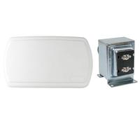 Newhouse Hardware Kit de timbre de 24 V con timbre y transformador, sistema con cable, fuente de alimentación fiable