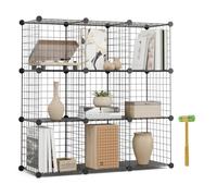 Newlux Estantería modular Titan C9 metálica 9 cubos (94,5x94,5x31,5 cm)