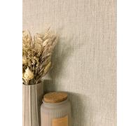 Newroom papel pintado topo liso efecto lino para salón