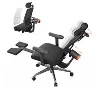 NEWTRAL MagicH-BPro Silla Ergonométrica con Reposapiés, Respaldo y Cabezal Auto-Seguidores, Soporte Lumbar Adaptativo - Nuevo