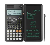 NEWYES Calculadora Científica con Tableta Escritura y Bolígrafo,991ES-Negro