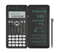 NEWYES Calculadora Científica con Tableta Escritura y Bolígrafo,991MS-Negro
