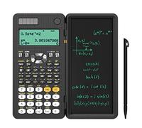 NEWYES Calculadora científica de ingeniería con Tableta de Escritura, función 417 con batería Solar, calculadora Profesional Mejorada 991ES Plus, Bloc de Notas portátil, Suministros de Regreso a