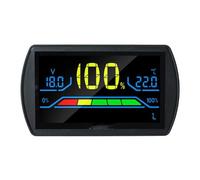 NEXAVKPR Medidor digital de electricidad de 7 a 100 V para ternario | Pantalla LCD, capacidad de la batería de electricidad con ajuste de parámetros de electricidad de batería múltiple para