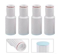 Nexbrill Paquete de 4 cartuchos de desmineralización humidificador para Dreo HM306 HM311 311S HM524 524S HM409S HM420S HM321 HM312, purificación de 3 capas con pellets de iones de plata, filtros 150L