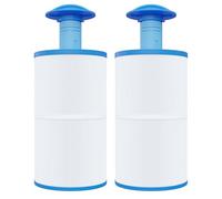 Nexbriz Filtro de bañera de hidromasaje de 50 pies cuadrados, copa de extremo extraíble con cápsula, filtro de spa compatible con Unicel C-5300, Pleatco PJW50, Filbur FC-1320, Darlly SC768, Jacuzzi