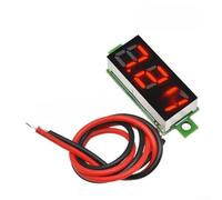NexRen Cabezal de voltímetro digital DC de 0.27 pulgadas para uso integrado en fuentes de alimentación, monitores de batería y circuitos de CC, rango de 5-30 V (blanco)